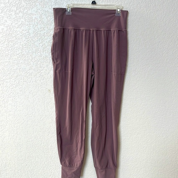 Athleta Pants - Athleta Salutation Jogger Pants Purple size Large